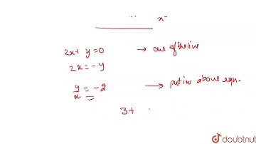 If `2x+y=0` is one of the lines given by `3x^(2)+kxy+2y^(2)=0`, then k=