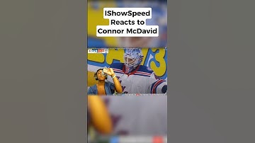 IShowSpeed Reacts to Connor McDavid