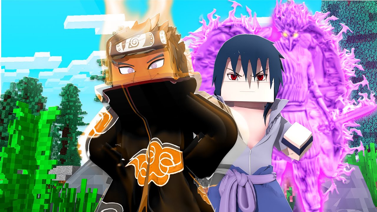 Minecraft: NARUTO C ONLINE - NOVO SERVIDOR DE NARUTO C