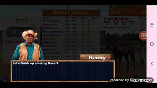 triple throne horse racing game play screenshot 4