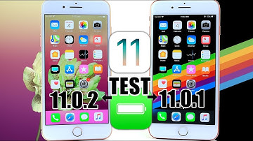 iOS 11.0.2 vs iOS 11.0.1 Battery TEST | CRAZY RESULTS