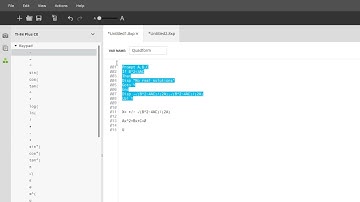 Programming a Simple Quadratic Form on your Ti-84 Calculator