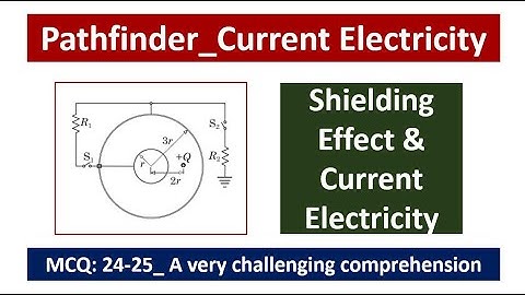 Pathfinder || Current Electricity || MCQ 24-25