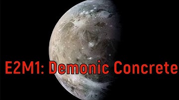 Doom: Base Ganymede walkthrough no commentary E2M1: Demonic Concrete (There are no secrets)