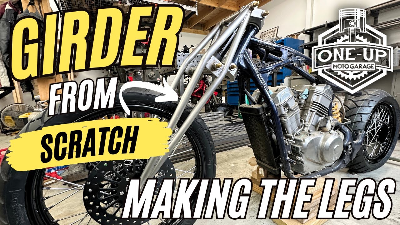 Fabricating Fork Legs From Raw Metal | Girder Build