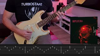 Sepultura - Beneath the Remains (Guitar Cover + Screentabs)