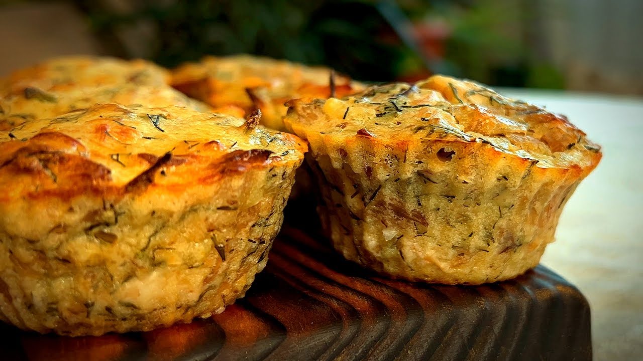 Вкуснее котлет - Куриные Кексы | Оригинально и очень вкусно - Куриные кексы – маффины от ПроСто Смак