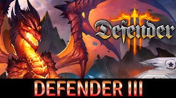 Defender III - Quick Gameplay - Tutorial Included (iOS & Android) HD 1080p