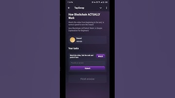 24 July How Blockchain Actually Work Code | A Simple Explanation for beginners Code | TapSwap code