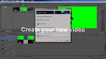 Sony Vegas Movie Studio 11 - Custom video mask for background