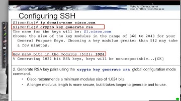 Introduction to SSH on Cisco IOS
