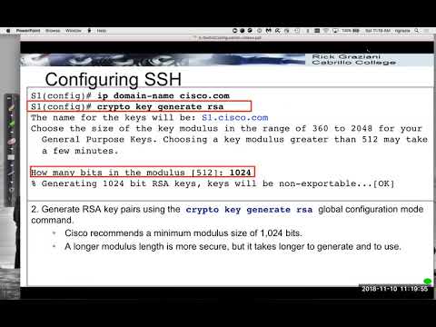 Introduction to SSH on Cisco IOS