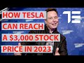 How Tesla Stock (TSLA) Can Reach $3,000 Stock Price In 2023 [Just From Auto Sales Alone]