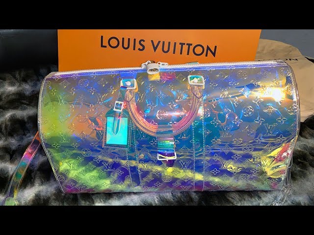 Louis Vuitton Prism Keepall Bandouliere 50 - Virgil Abloh LV
