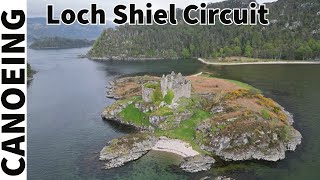 Canoeing the Loch Shiel Circuit, wild camping, laughs, challenges, teamwork - what more could want?