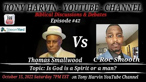 Biblical Discussions EPISODE #42: Thomas Smallwood...