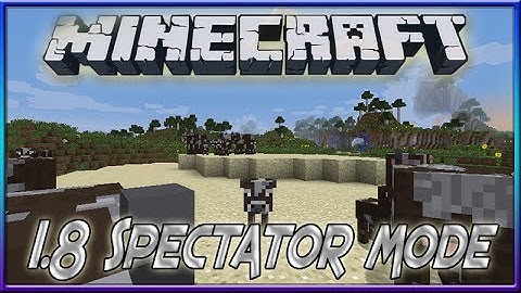 Minecraft 1.8 Snapshot 14w05a: Spectator Mode f3+P! "NEWS"