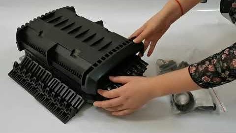 Outdoor 144 288 Core Fiber Optic Splice Closure FTTH Enclosure Horizontal Closure