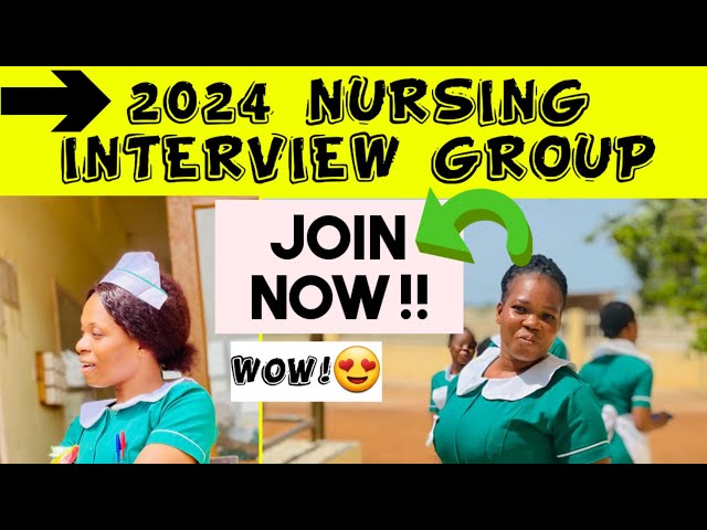 2024 Group For Nursing Interview: Passport Picture Less Than 1MB_Don't Apply @ Home class=