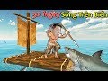 SLENDERMAN 30 NGÃ€Y SINH Tá»’N TRÃŠN BIá»‚N Bá»Š CÃ Máº¬P GANK(RAFT)