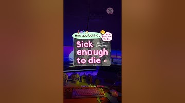 🇰🇷 [HỌC TIẾNG HÀN QUA BÀI HÁT] 🇰🇷 Sick enough to die - MC Mong (feat. Mellow)
