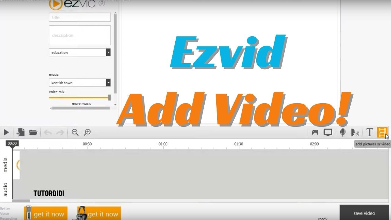 Add Videos And Photos Ezvid Tutorial 1 YouTube