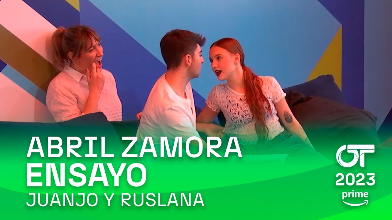 ENSAYO de JUANJO y RUSLANA con ABRIL (3 enero) | OT 2023