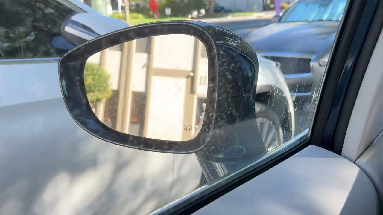 How to Adjust Mirrors on Chrysler Pacifica Minivan - YouTube