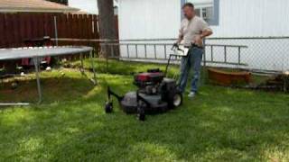 33" walk behind mower