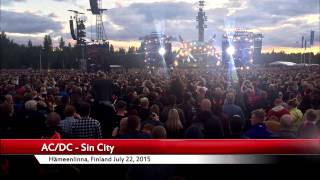 Ac/Dc - Full Concert Audio Hämeenlinna Finland  2015 With Pics And Clips