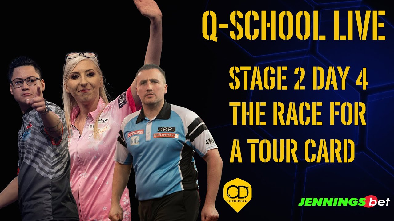 🎫 PDC 2022 QSchool Live 🎫 Stage 2 Day 4 OnlineDarts YouTube