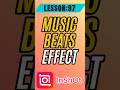 How to Add Music Video Beats Effect in InShot - Lesson 97 InShot Mobile Video Editing Tutorial