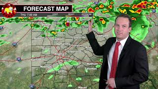 July 21st North Georgia Weather Forecast