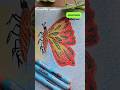 Do you like it? Please comment your feedback | crayon butterfly | #crayonart #crayon
