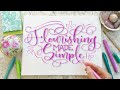 Flourishing Made Simple - Skillshare Class Trailer! How to Flourish Your Lettering (For Beginners)