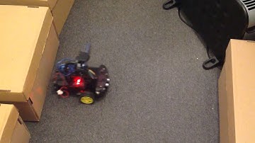 First test using multiple ultrasonic sensors