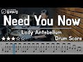 Need you now  lady antebellum  drum cover