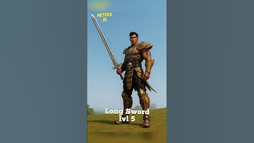 Metin2 - Long Sword lvl 5 - Hyperrealistic AI #metin2 #ai #weapon #hyperrealistic #videogame #shorts