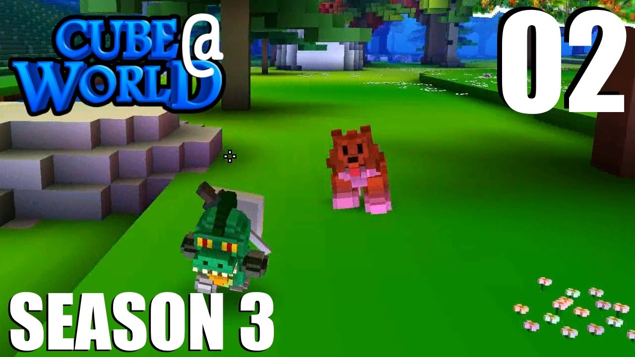 CubeWorld - S3E02 - Lassie's Revenge- RPG Alpha Gameplay LP