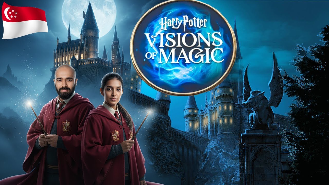 සිංගප්පූරුවේ අපි ගිය HARRY POTTER: VISIONS OF MAGIC Experience එක 🪄💕| Full Tour 2026✨| Sinhala VLOG