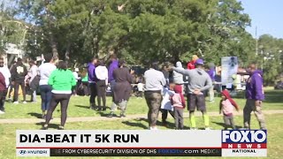 Crowds turn out for Dia-Beat It 5K