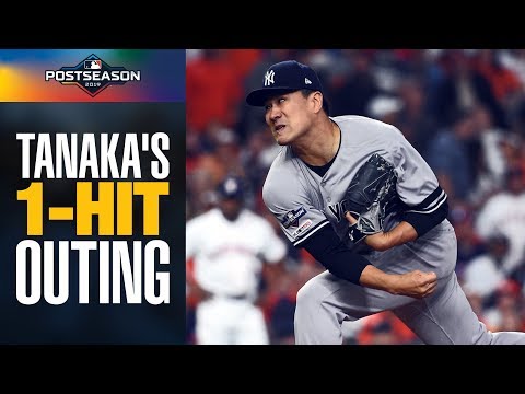 Yankees' Masahiro Tanaka dominates Astros in ALCS Game 1 | MLB Highlights