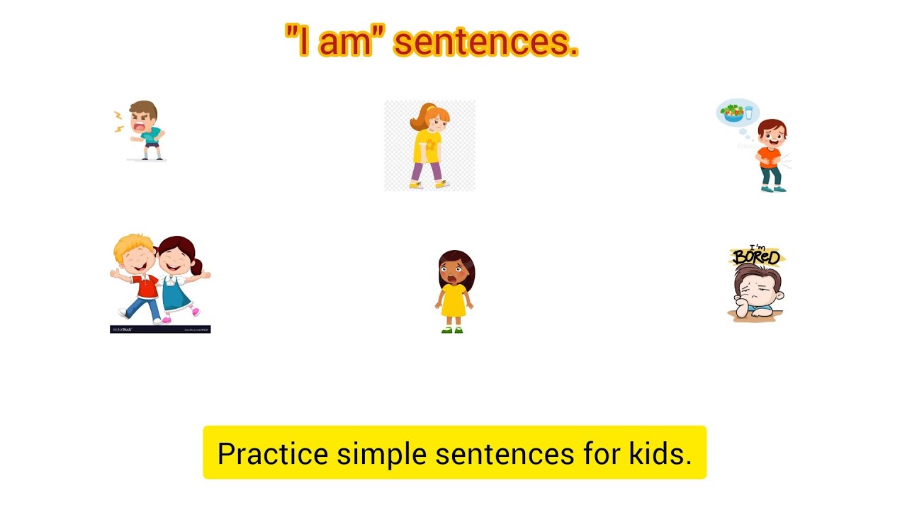I Am Sentences Practice Simple Sentences With Your Kids simple i-am-sentences-practice-simple-sentences-with-your-kids-simple