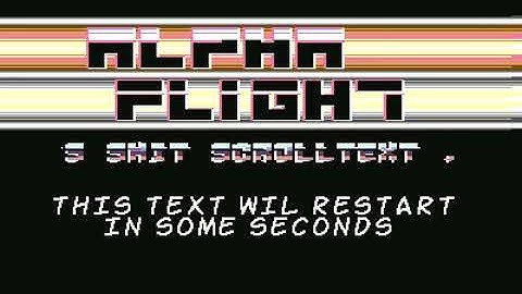 Judgement, Demo by The Alpha Flight (AFL)  ! Commodore 64 (C64)