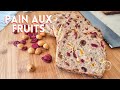 Pain aux fruits, de la boulangerie Denis Fourel. Une recette de pain aux fruits et miel facile !