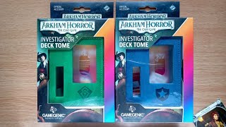 The Arkham Horror Investigator Deck Tome EXPLAINED in 60ish Seconds - from GameGenic