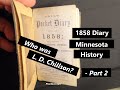 1858 L D Chillson Diary - Who is he? Part 2