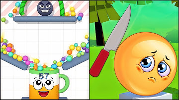 Rope and Balls VS Slice it All - All Levels SpeedRun Gameplay ep1