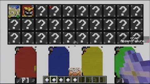 SSB in Minecraft 1.9: Short vid - Menu part 3