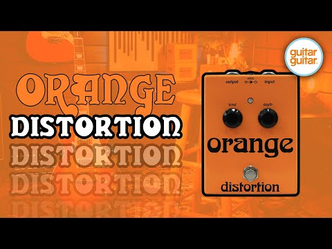 Orange Distortion Pedal